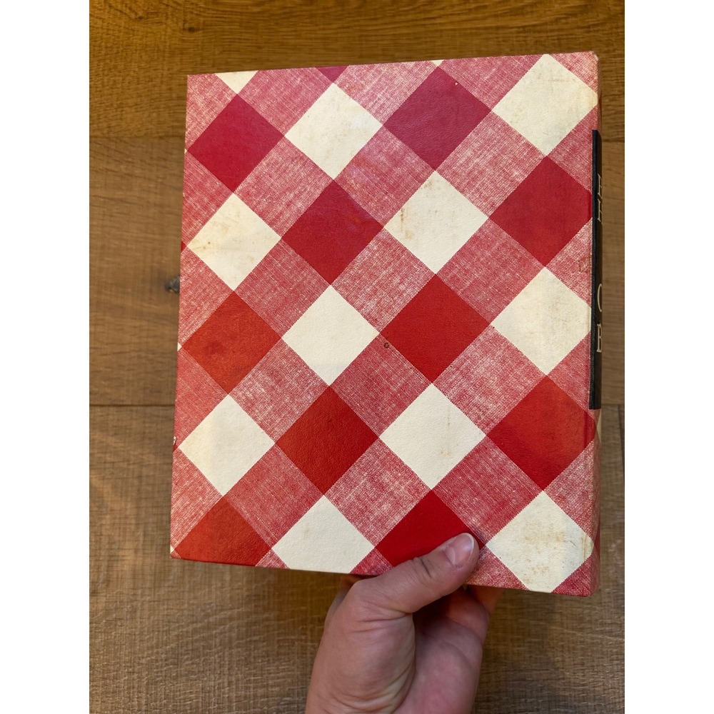 Vintage 1971 Better Homes and Gardens New Cook Book Red Gingham Binder 1968 Ed - Picture 6 of 6